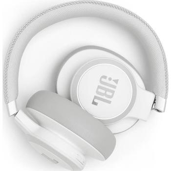 Bezdrátová sluchátka JBL LIVE 650BTNC, bílý (white)