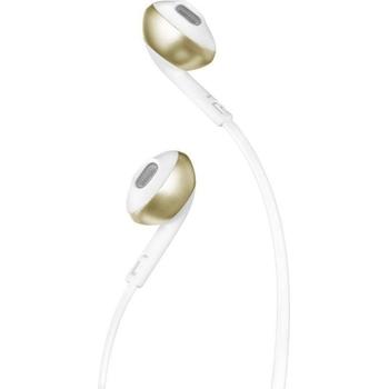 Sluchátka JBL T205, zlatá (gold)