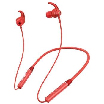 Bezdrátová sluchátka NILLKIN SoulMate E4 Neckband, červená (red)