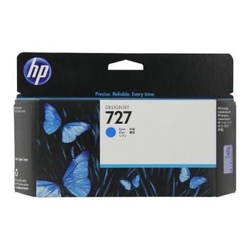 Originální inkoustová náplň HP F9J76A (č.727), azurový (cyan), 300ml