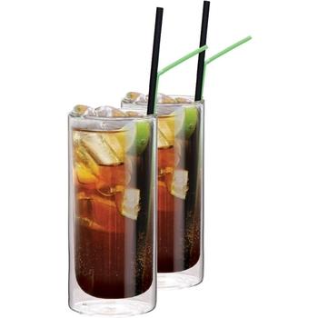 Termo skleničky MAXXO CUBA LIBRE 400 ML, čirá