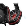 Headset Logitech Gaming G332 - černý/červený