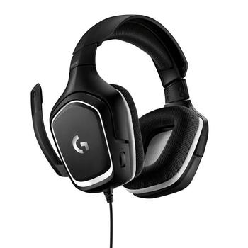 Headset Logitech Gaming G332 SE - černý/bílý