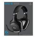 Headset Logitech Gaming G332 SE - černý/bílý