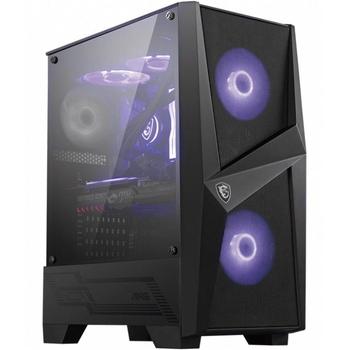 MSI skříň MAG FORGE 100M/ bez zdroje/ levé temperované sklo/ 2x 120 mm RGB fan/ 2x USB3.0/ 1x 120 mm