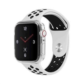 Uniq ochranná krytka Glase pro Apple Watch série 4 (44 mm), čirá