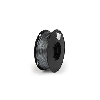 GEMBIRD Tisková struna (filament) PLA PLUS, 1,75mm, 1kg, stříbrná