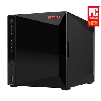 Asustor NAS Nimbustor 4 AS5304T / 4x 2.5"/3.5" SATA III/ Intel Celeron J4105 1.5 GHz/ 4GB/ 2x 2.5 Gb