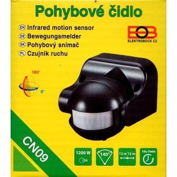 Pohybové čidlo ELEKTROBOCK CN09, černý (black)
