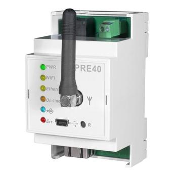 Převodník ELEKTROBOCK RS232 - Ethernet/WiFi na DIN  PRE40-DIN