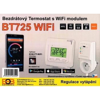 Bezdrátový digitální prostorový termostat ELEKTROBOCK BT725 WIFI