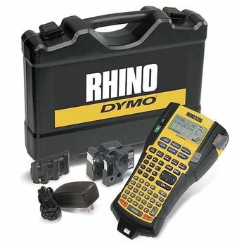 Tiskďż˝rna samolepicďż˝ch ďż˝tďż˝tkďż˝ Dymo, RHINO 5200, s kufďż˝ďż˝kem