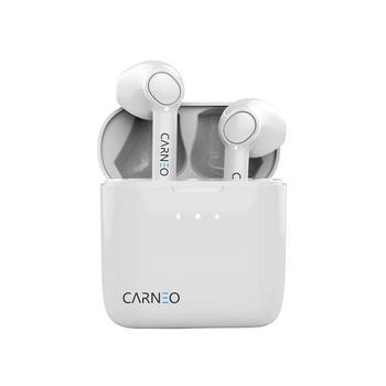 Bezdrátová sluchátka CARNEO S8, bílé (white)