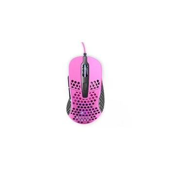 Myš XTRFY M4 RGB, růžová (pink)