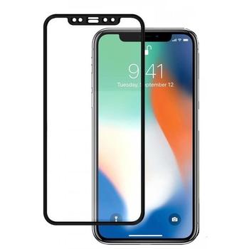 5D tvrzené sklo iPhone 12 PRO MAX Black (FULL GLUE)