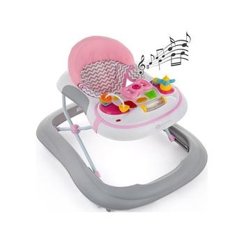 Chodítko PETITE&MARS Chodítko se zvukem Monty Chevron Pink