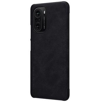 Pouzdro NILLKIN Qin Book Pouzdro pro Xiaomi Poco F3, černé (Black)