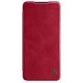 Nillkin Qin Book Pouzdro pro Xiaomi Poco F3 Red