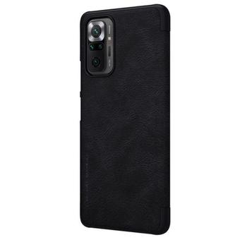 Pouzdro NILLKIN Qin Book Pouzdro pro Xiaomi Redmi Note 10 Pro/10 Pro Max, černé (Black)