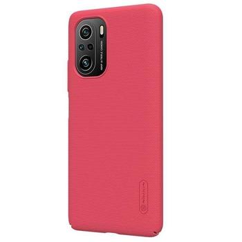 Pouzdro NILLKIN Super Frosted Zadní Kryt pro Xiaomi Poco F3, červené (red)