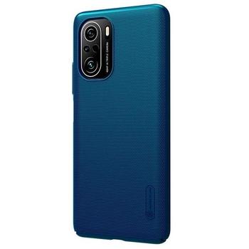 Nillkin Super Frosted Zadní Kryt pro Xiaomi Poco F3 Peacock Blue