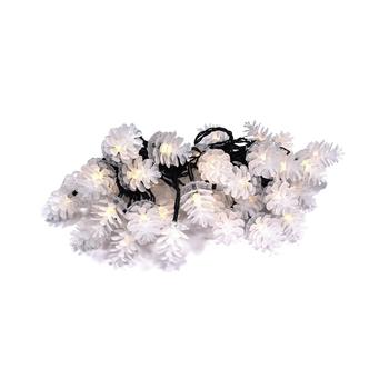 Vánoční osvětlení RETLUX 371 ř. šiška 80LED WW 20+5m