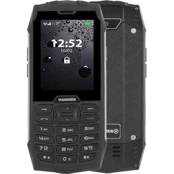 Mobilní telefon MYPHONE Hammer 4, stříbrný (silver)
