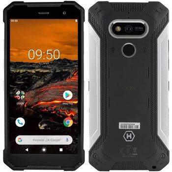 Odolný mobilní telefon MYPHONE Explorer Pro, stříbrný (silver)