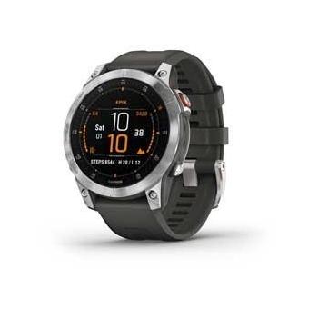 Garmin epix PRO Glass, Silver/Gray Band