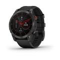 Chytré hodinky GARMIN Epix PRO Sapphire, Titan Black/ Black Silicone Band