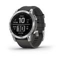 Garmin fenix 7 PRO Glass,Silver/ Graphite Silicone Band