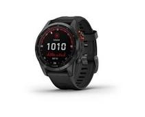 Obrázek k produktu: GARMIN fenix 7S PRO Solar, Gray/ Black Silicone Band