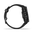 Garmin fenix 7s PRO Solar, Gray/ Black Silicone Band