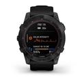 Garmin fenix 7X PRO Sapphire Solar, Titan Black/ Black Silicone Band