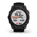 Garmin fenix 7X PRO Sapphire Solar, Titan Black/ Black Silicone Band