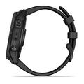 Garmin fenix 7X PRO Sapphire Solar, Titan Black/ Black Silicone Band
