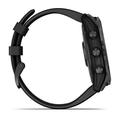 Garmin fenix 7X PRO Sapphire Solar, Titan Carbon Gray/ Black Silicone Band