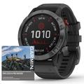 Garmin fenix6 PRO Solar, Gray/Black Band (MAP/Music)