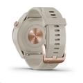 Garmin golfové hodinky Approach S42 Rose Gold/Light Sand Silicone