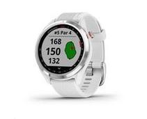 Obrázek k produktu: GARMIN Approach S42 Silver/White Silicone
