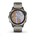 Garmin GPS sportovní hodinky quatix6 PRO Sapphire, Titanium, Titanium band
