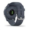 Garmin GPS sportovní hodinky Venu2 Silver/Granite Blue Band