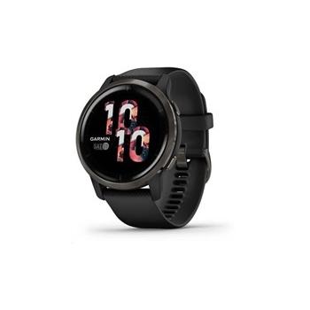Chytré hodinky GARMIN Venu 2 Slate/Black Band