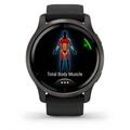 Garmin GPS sportovní hodinky Venu2 Slate/Black Band