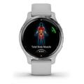 Garmin GPS sportovní hodinky Venu2S Silver/Gray Band