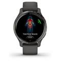 Garmin GPS sportovní hodinky Venu2S Slate/Black Band