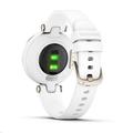 Garmin hodinky Lily Sport Cream Gold/White Silicone Band