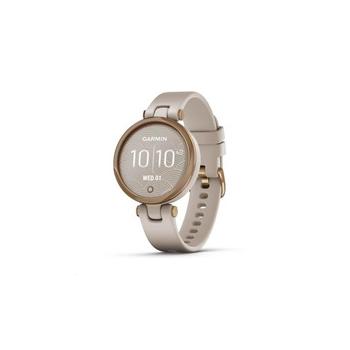 Garmin hodinky Lily Sport Rose Gold/Light Sand Silicone Band