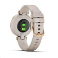Garmin hodinky Lily Sport Rose Gold/Light Sand Silicone Band