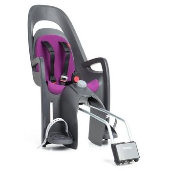 HAMAX Cyklosedačka Caress Grey/Dark Grey/Purple